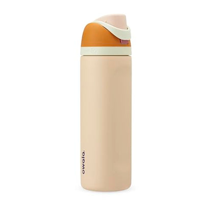 Owala FreeSip Stainless Steel Water Bottle 24 oz Water in the Desert - color: Water in the Desert, size: 24 Ounces