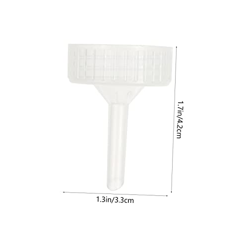 Toddmomy 20pcs Shrimp Hatching Container Caps Aquarium Brine Shrimp Incubator Bottle Covers for Enhanced Survival Rate Easy to Clean and Assemble Safe Material