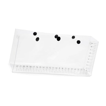 Folding Fish Observation Bag Clear Fish Weigh Bags Outdoor Lure Fishing Container with Scale for Outdoor Fishing Clear Fish Weigh Bag Container