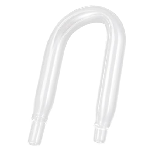 DECHOUS U Shaped Diffuser Connector Tube for Aquarium Glass Regulator Accessory for Fish Tank Practical Replacement for Injection Systems