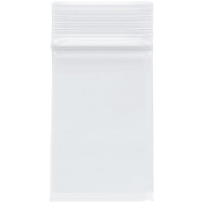 2" x 3" (Case of 1,000), 4 Mil Heavy Duty Plastic Reclosable Zipper Bags