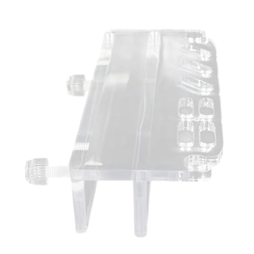 Multifunctional Aquarium Storage Rack Acrylic Tool Compartments for Fish Equipment Water Grass Tool Storage