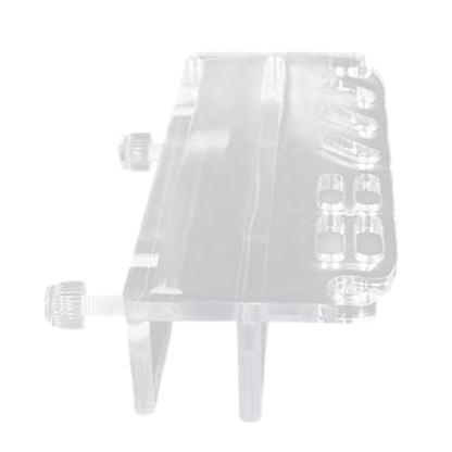 Multifunctional Aquarium Storage Rack Acrylic Tool Compartments for Fish Equipment Water Grass Tool Storage
