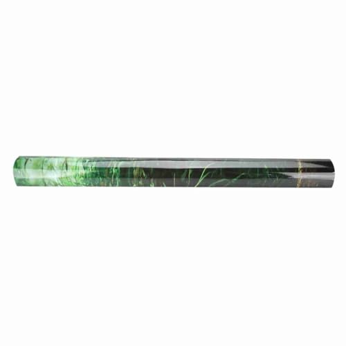 24 Inch Green Water Grass Aquarium Background Self-Adhesive PVC Fish Tank Decor Waterproof Non-Fade Scenery for Freshwater Aquatic Habitat
