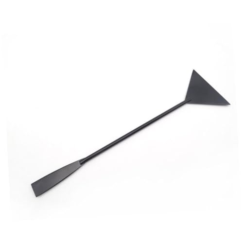 GALPADA Stainless Steel Sand Shovel for Aquariums Durable Plant Clipper Tool for Gravel and Substrate Maintenance for Freshwater and Tanks Black Finish