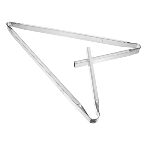 Stainless Steel Bucket Holder for Easy Carrying Durable Water Pipe Rack Multi-Functional Tool for Camping and BBQ Comfortable Grip Design Quick Setup for Handled Buckets
