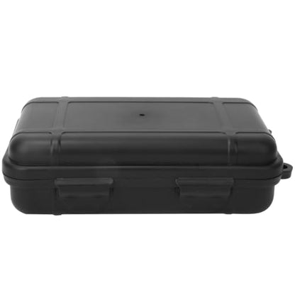 Portable Water proof Tool Box – 7.9x4.7x2.4 Inch Shockproof Organizer with Foam Lining for Outdoor, Camping & Fishing Tools