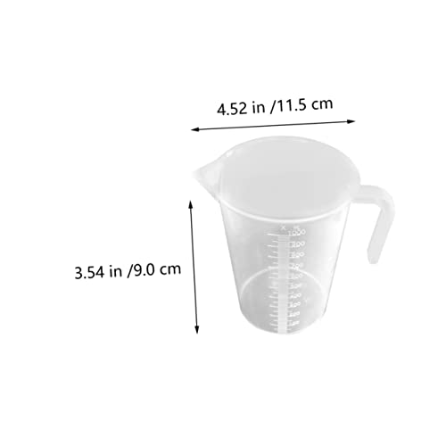 Happyyami 1pc Thickened Measuring Cup for Fish Tank Aquarium Supplies for Accurate Liquid and Solid Measurement Fish Feeding Tool for Home Use