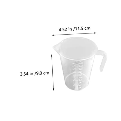 Happyyami 1pc Thickened Measuring Cup for Fish Tank Aquarium Supplies for Accurate Liquid and Solid Measurement Fish Feeding Tool for Home Use