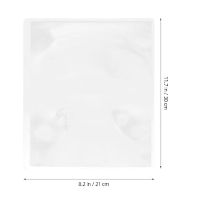 Didiseaon 4 Pcs 3X Magnifying Sheet for Reading 11.81 X 8.26 Inch Large a4 Page Magnifier for Seniors Reading Books Writing Drawing Portable Transparent Lens for Outdoor Use