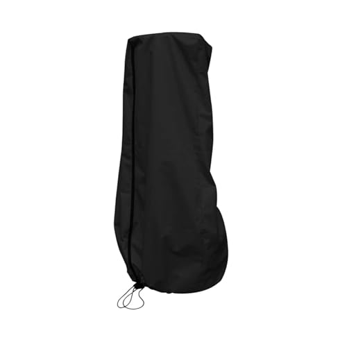 Freestanding Punching Bag Cover, Heavy Duty Pedestal Stand Boxing Bag Cover, Waterproof Stand Boxing Bag Covers with Side Zipper and Windproof Telescopic Rope - color: Black, size: 56*168cm