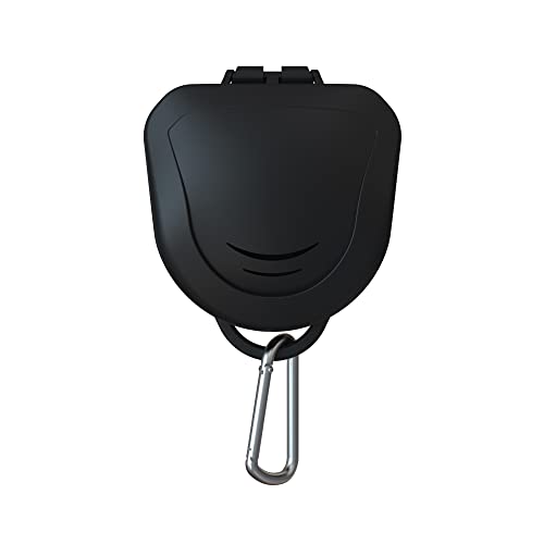 Ventilated Protective Mouth Guard Case (Black) - color: Black