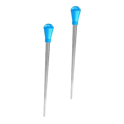 CANIGHT 2pcs Multifunctional Calibrated Liquid Droppers Premium Plastic Water-Change Tool for Fish Tank Supplies Kitchen Use and Precise Fluid Measurement