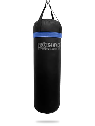 80lb Boxing MMA Heavy Punching Bag - All - color: Black/Blue, size: Unfilled