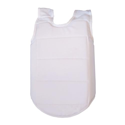 Karate Chest Guard Breathable Upper Body Rib Protector Adjustable Chest for Teen Kickboxing Training Adjustable Rib - size: Small