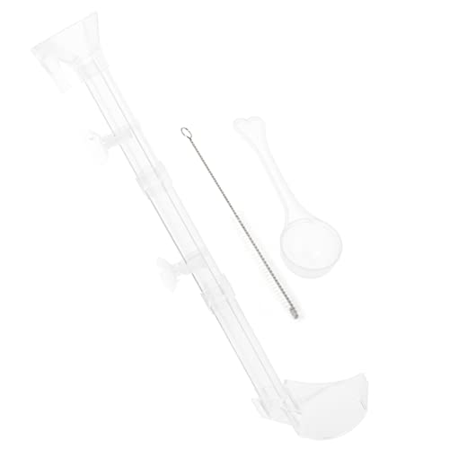 BESPORTBLE 1pc Fish Feeder Tube Sinking Feeding Dish for Shrimp and Fish Aquarium Supplies Reduces Food to Clean Design Feeding Tool