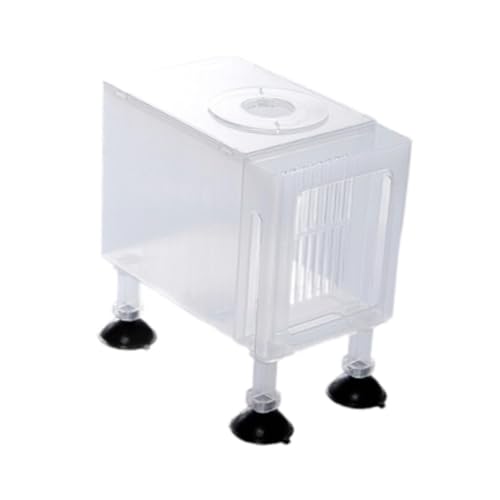 Aquarium Filter Box Pump Protection Shield - Universal Pump Case Container for Fish Tank & Pond Pumps- Large White