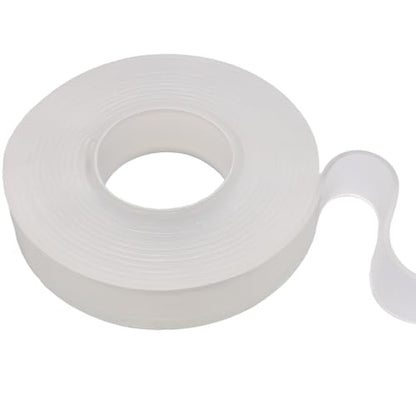 9.84FT Clear 20MM Edge Protector Strip, Self Adhesive Sharp Edge Wrap Cover Tape Soft Corner Protectors, Baby Proofing Corner Guards for Kitchen Countertop/Furniture Against Sharp Corners