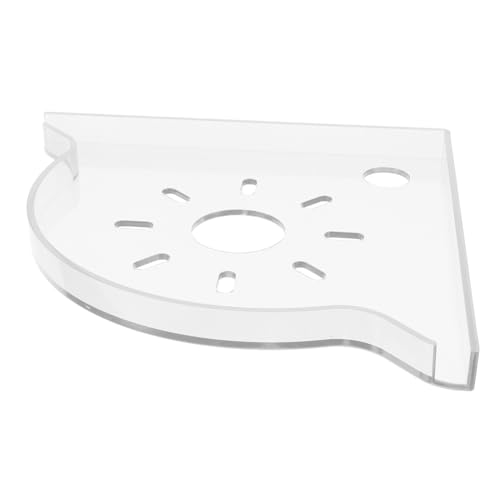 KESYOO Triangle Aquarium Corner Shelf Multi-Functional Fish Tank Storage Stand for Organizing Fish Food and Accessories Space-Saving Design for Use