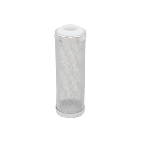Ipetboom 9pcs Stainless Steel Fish Tank Inlet Cover White Prevents Young Fish from Being Sucked Filtering Net for Aquariums Easy to Install Protects from Debris
