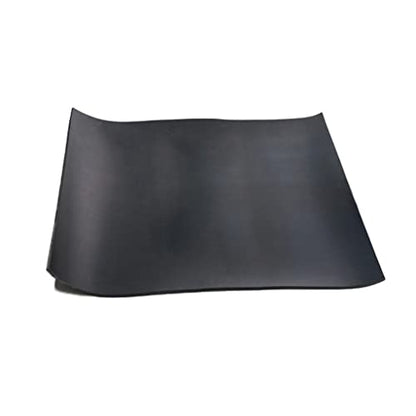 1pcs Black Rubber Sheet, 1/2/3/4/5mm Thick 500x500mm Chemical Resistance High Temperature Oil Rubber Plate Mat(500x500x5mm) - size: 500x500x5mm