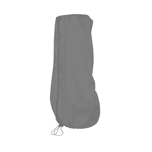 Freestanding Punching Bag Cover, Heavy Duty Pedestal Stand Boxing Bag Cover, Waterproof Stand Boxing Bag Covers with Side Zipper and Windproof Telescopic Rope - color: Gray, size: 61*173cm