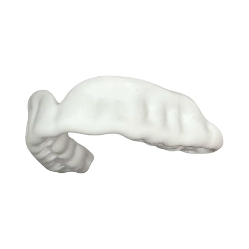 Zero-G Adult Mouthguard White 1-Pack, Boil & Bite for Contact Sports - color: White