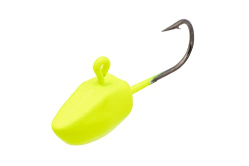 Eurotackle ESR Nano Tungsten Ice Fishing Jig Enhanced Sonar Return 2 Pack - color: Chartreuse, size: 3.5mm - 1/32oz