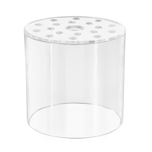 DONGKER Coral Feeder Cover, Transparent Acrylic Coral Breeding Protection Cover Avoid Food Floating Around for Aquarium Fish Tank(80mm,100mm,120mm) - size: CFC-100