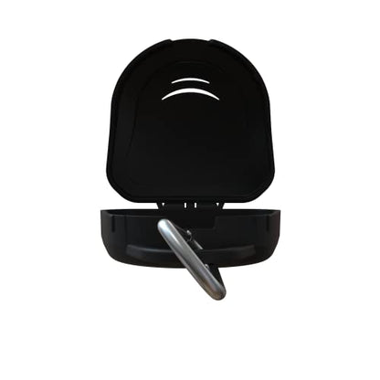 GAME ON Custom Ventilated Protective Mouth Guard Case - Black