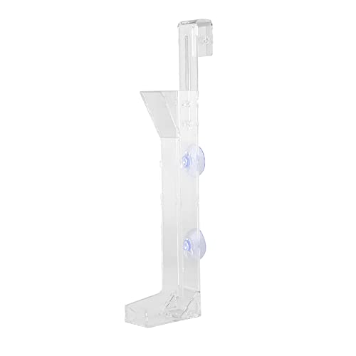 Fish Feeding Tube, Fish Feeder Convenient Fish Feeder Tube Kit Acrylic Aquarium Fish Shrimp Feeding Dish Set Fish Food Feeder for Fish Freshwater Saltwater Aquariums