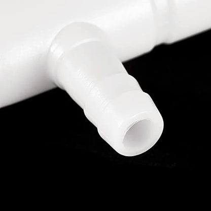 uxcell 2Pcs 9mm to 5.5m 10 Ways Air Line Tubing Splitter Connector Fish Tank Oxygen Pipe Air Tubing Adapter for Aquarium, White