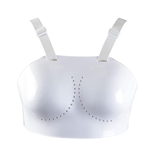 DYNWAVE Shield Breast Protector Equipment Karate Unisex Kids Fencing Sports Guard for Baseball MMA Sparring Training Sanda Kickboxing - size: Women S 86-89cm