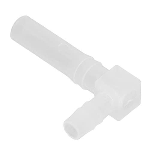 Fafeicy Plastic Hose Joint Elbow Barb Fitting 90 Degree, PP Tube Connector Reducing 10Pcs for Hose Connection, Quick Install for Laboratory Aquarium Food Beverage Use