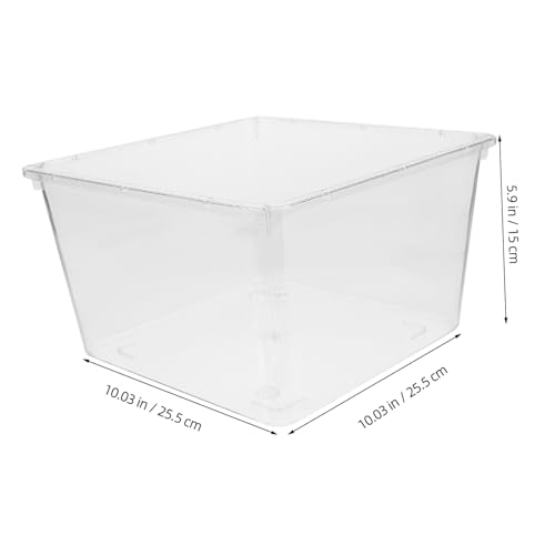 Cage Splash Feeder Cover Transparent Acrylic Guard for Birdcage Prevents Food and Water Splashing Easy Installation Compatible Various Enclosures