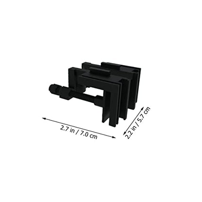 LIFKOME 2pcs Acrylic Fixing Clamps for Fish Tanks Multi-functional Clips and Wear-resistant Hose Holder Easy Install for Aquariums Options