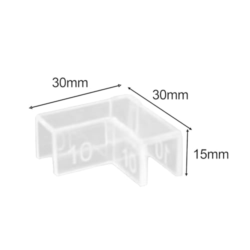 10Pcs Corner Guards Pads, Clear Aquarium Glass Angle Cover for Aquariums, Pet Tanks, Fish Tanks, 10mm