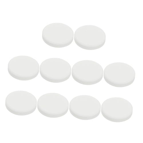 10pcs Fish Tank Coral Base Coral Mount Gel Gasket Stand Cave Heater Cobble Pad Goldfish White Serving Tray Fish Tank Siphon Plant Tanks Plug Aquarium Breeding Bases Ceramics