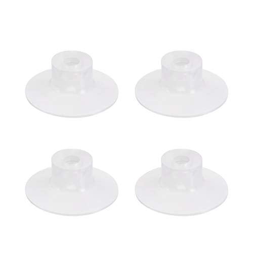 uxcell Suction Cups, 30mm Diameter x M5 Joint Silicone Vacuum Pneumatic Suction Cup 4pcs