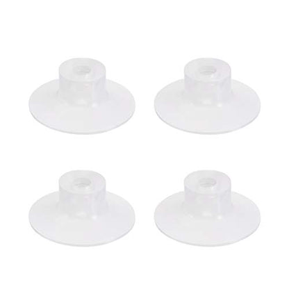 uxcell Suction Cups, 30mm Diameter x M5 Joint Silicone Vacuum Pneumatic Suction Cup 4pcs