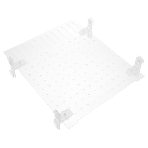 LALAFINA Acrylic Fish Tank Isolation Board with Suction Cups, Aquarium Divider Panel 25x30cm for Fish Breeding and Tank Separation