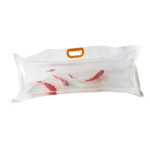 4pcs Oxygen Filling Live Fish Bags Catering Plastic Grocery Tote for Moving Storage