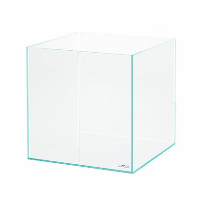 15.6 Gallon Cube Rimless Low Iron Aquarium Tank,15.7" L × 15.7" W × 15.7" H (40cm x 40cm x 40cm) 6mm Thickness with Nano Foam Leveling Mat Included - size: 15.6Gal W15.7×D15.7×H15.7 in(40x40x40cm)