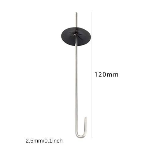20Pcs Fasteners Clip Stainless Steel Versatile Household Easy to Install Clips