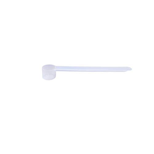 2.5cc Long Handle Measuring Scoop (1/2 Teaspoon / 2.5mL) - Heavy-Duty Plastic Spoon for Powders, Pre-Workout, Supplements, and Spices, 1-Pack - size: 2.5 cc | 1/2 teaspoon | 2.5 mL