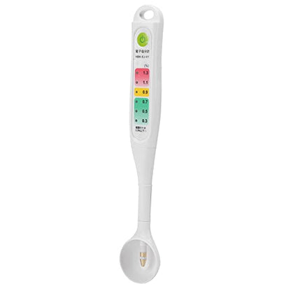 Mingzhe Portable Salinity Tester with LED Indicator Light for Accurate Salt Concentration Measurement in Aquariums and Food, Durable ABS Resin, 1 Unit