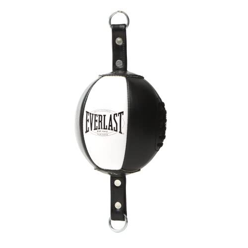 Everlast 1910 Double End Bag | Boxing Training | Full-Grain Leather, Latex Bladder