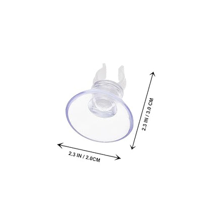 20pcs Plastic Oxygen Hose Suction Cup Fish Tank Oxygen Fixing Oxygen Pump Suction Cup Holder
