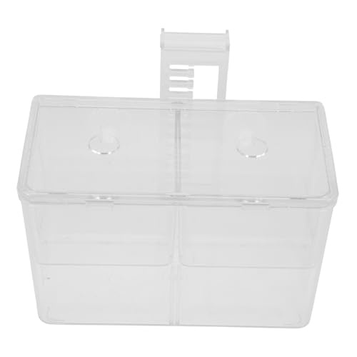 balacoo Fish Breeding Box Incubator for Aquariums Divider for Fry -Resistant Material for Fish Tank Use Efficiently Protects