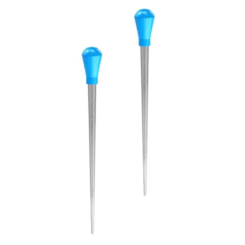 2pcs Calibrated Plastic Pipettes for Kitchen Use Measuring Droppers for Cooking Baking and Aquariums Easy to Clean Dishwasher Safe Multi-Functional Liquid Transfer Tools